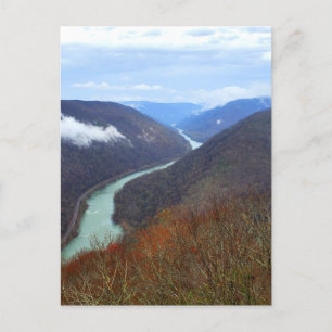 New River Gorge, West Virginia Briefkaart