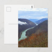 New River Gorge, West Virginia Briefkaart (Voorkant / Achterkant)