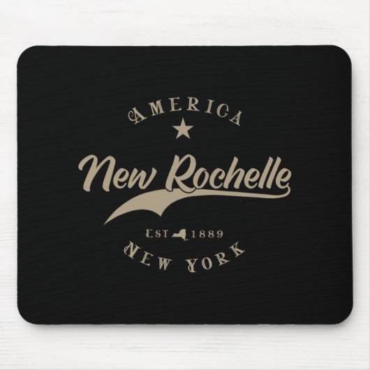 New Rochelle New York Muismat (Voorkant)