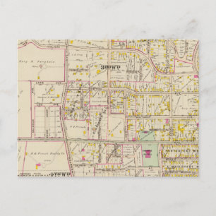 New Rochelle wards 3-4, New York Briefkaart