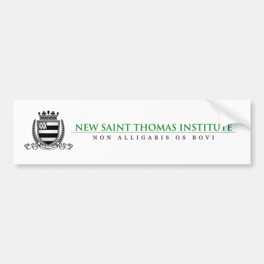 New Saint Thomas Bumpersticker (Voorkant)
