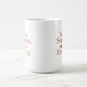 New Season New Energy Motivational Quote Mug (Centre)