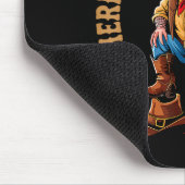 New Sheriff In Town Funny Armadillo Cowboy Western Muismat (Hoek)