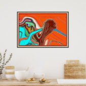 New Skier Poster (Keuken)