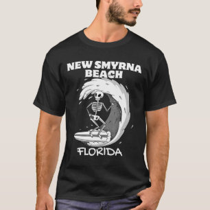 New Smyrna Beach Florida Surf Vintage Retro Surfen T-shirt