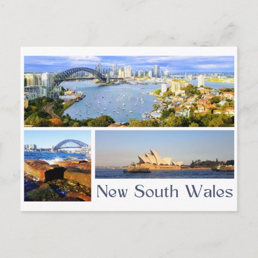 New South Wales Briefkaart (Voorkant)