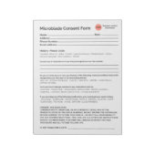 *New* Spa salon microbladeconcentraat voor microbl Notitieblok (Gedraaid)