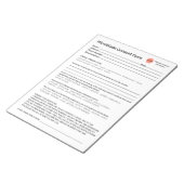 *New* Spa salon microbladeconcentraat voor microbl Notitieblok (Schuin)