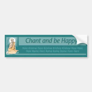 New Sri Caitanya Mahaprabhu Bumpersticker