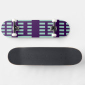 New Stylish Skateboard with Modern Stripe Pattern (Horz)