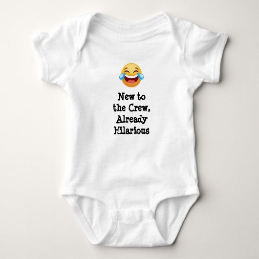 New to the Crew, Already Hilarious Romper (Voorkant)