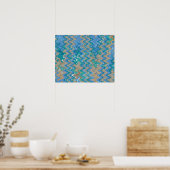 New Turks Pier Abstract 3, 2011 | SVP-Afbeeldingen Poster (Keuken)