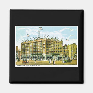 New Vendome Hotel, Evansville, Inidana Magneet