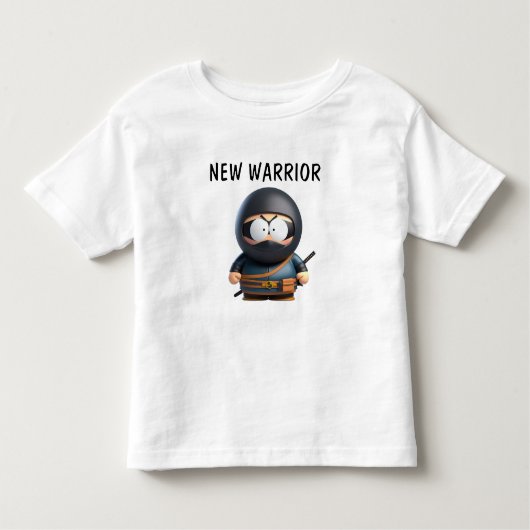 New Warrior Funny Ninjago Kinder Shirts (Voorkant)