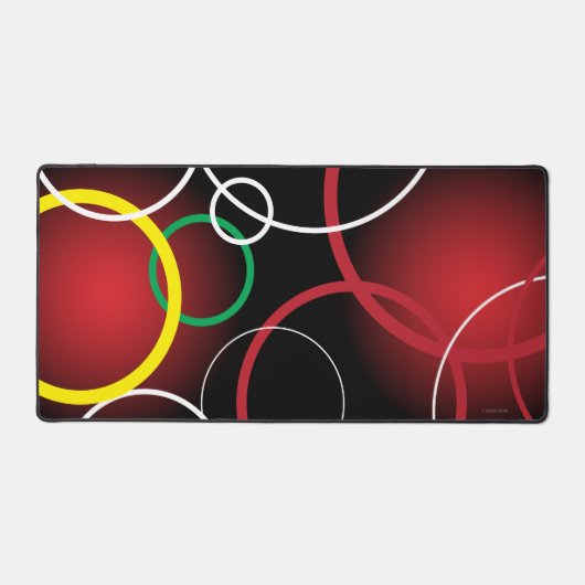 New Wave Rock Desk Mat (Voorkant)