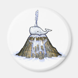 New Whalom Fountain Magnet Magneet