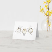 New Wings carlin angels carte de sympathie (Fleur jaune)