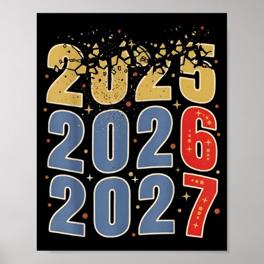 New Year 2026 67 Meme Six Seven Gen Alpha Slang 20 Poster (Voorkant)