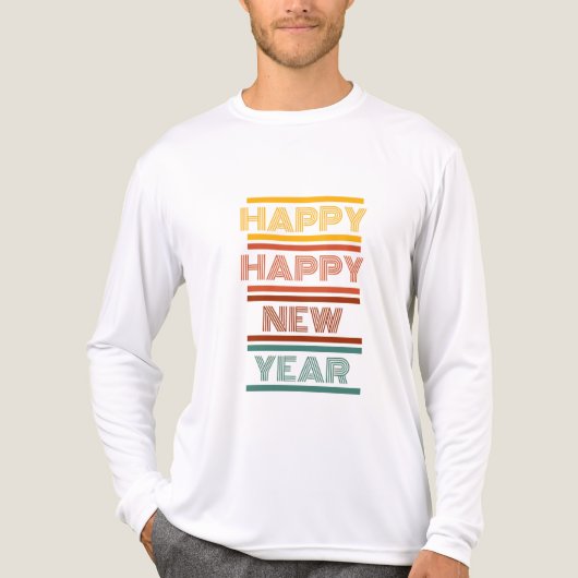New Year 2026 Celebration T-Shirt (Voorkant volledig)