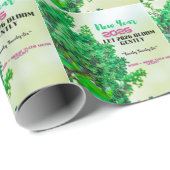 New Year 2026 Coffee Mug with Nature Forest Design Cadeaupapier (Rol Hoek)