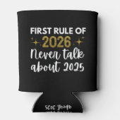 "New Year 2026 Funny Blikjeskoeler (Achterkant)