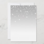 New Year 2026 Golden with Snowflake and Santa Hat Kaart (Achterkant)