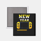 New Year 2026 Loading Gaming Controller New Years  Magneet (Voorkant / Achterkant)