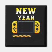 New Year 2026 Loading Gaming Controller New Years  Magneet (Voorkant)