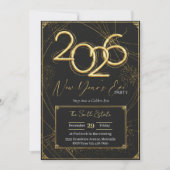 New Year 2026 Party Invitation Printable (Devant)