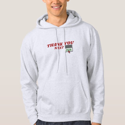 NEW YEAR 2026 THEME HOODIE (Voorkant)