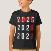 New Year 67 Six Seven Countdown New Year 2026 2027 T-shirt (Voorkant)