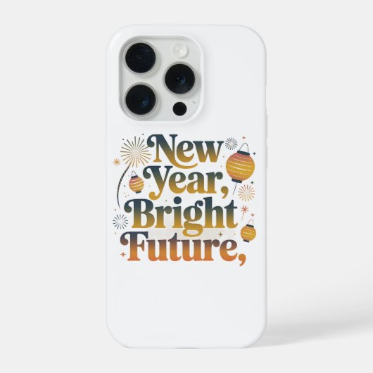 New Year Bright Future Aesthetic Phone Case (Verso)