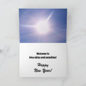 NEW YEAR card Feestdagen Kaart (Binnen)