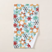 New year decor, christmas, new year, snow (Serviette à main)