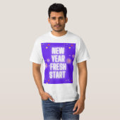 New Year Fresh Start T-Shirt design (Voorkant volledig)