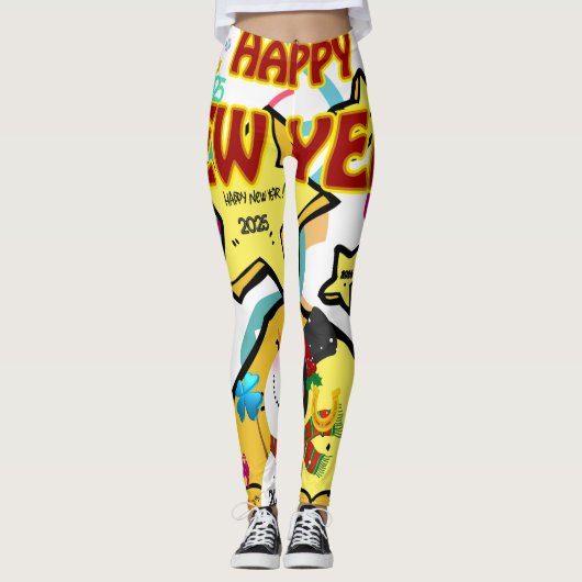 New Year Leggings (Voorkant)