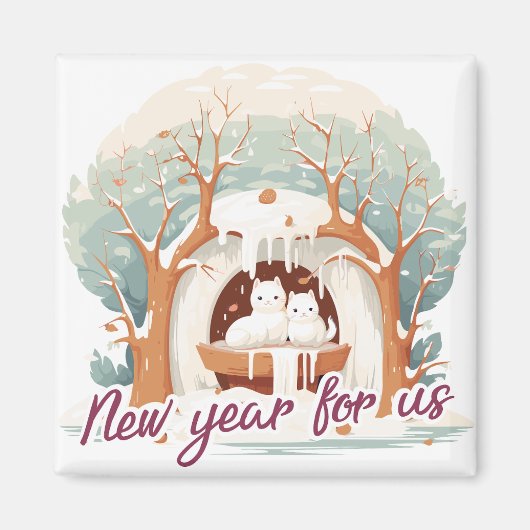 New year magneet (Voorkant)