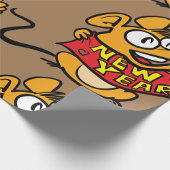New Year Mouse Cadeaupapier