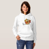 New Year Mouse Hoodie (Voorkant volledig)
