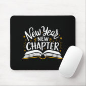 New Year New Chapter Happy New Year 2025 Book Muismat (Met muis)