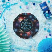 New Year Papieren Bordje (Feest)
