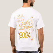 New Year Party Shirt (Achterkant)