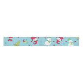 New year pattern grosgrain lint (Voorkant)