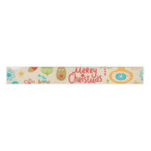 New year pattern grosgrain lint (Voorkant)