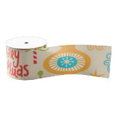 New year pattern grosgrain lint (Spoel)