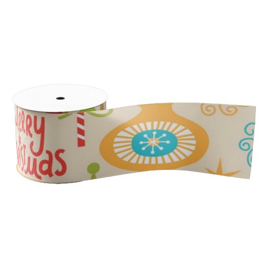 New year pattern grosgrain lint (Spoel)