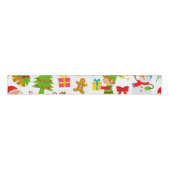 New year pattern grosgrain lint (Voorkant)