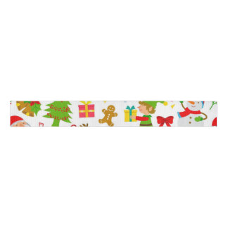 New year pattern grosgrain lint