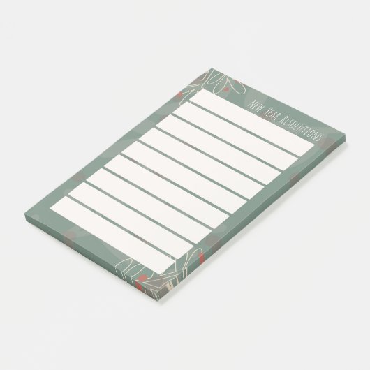 New Year Resolutions Post-it® Notes (Schuin)