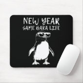 New Year Same Baka Life Funny Penguin Joke  Muismat (Met muis)